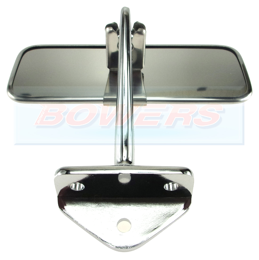 Classic Mini Stainless Steel/Chrome Interior Rear View Mirror H Bowers